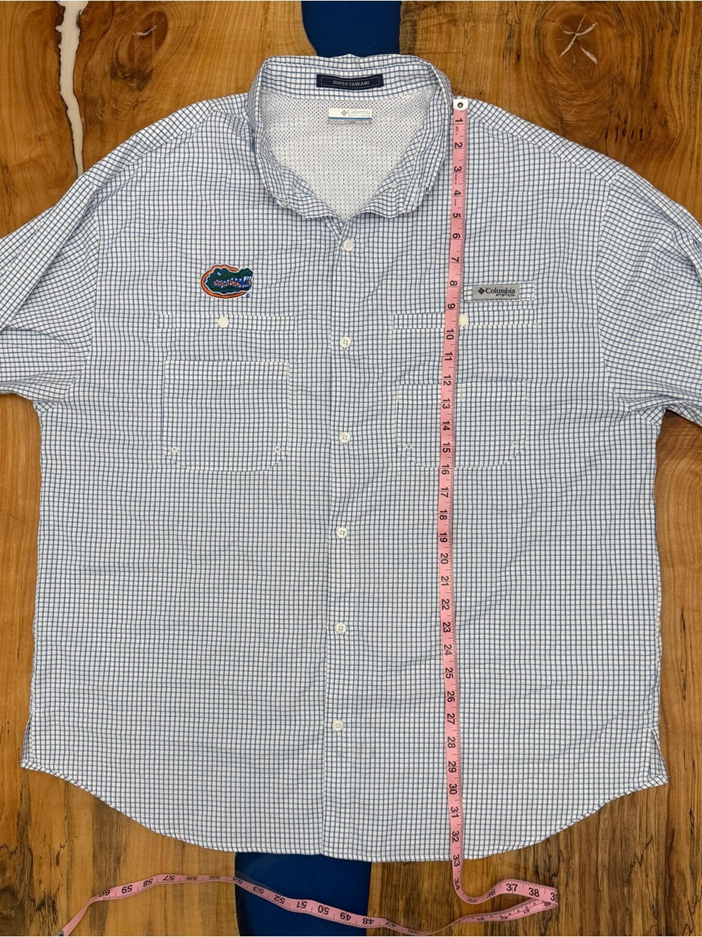 Columbia PFG Super Tamiami Florida Gators Omni-Shade Fishing Shirt XXL - Picture 3 of 11